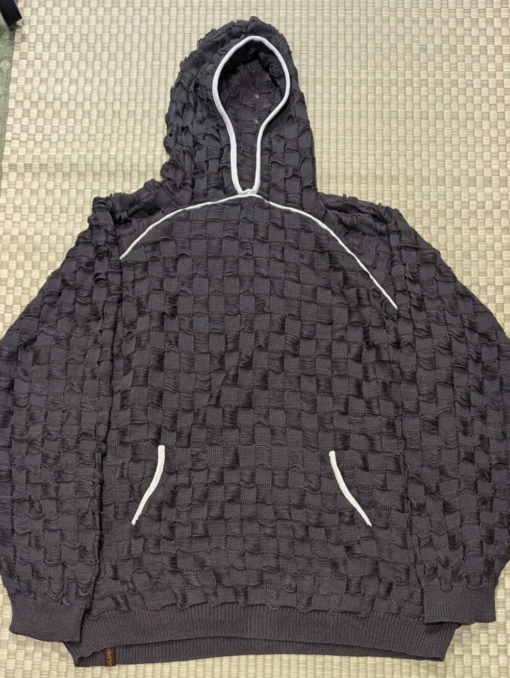 RARE Isa Boulder SSENSE Exclusive Chess Hoodie in Slate Men's Size XL